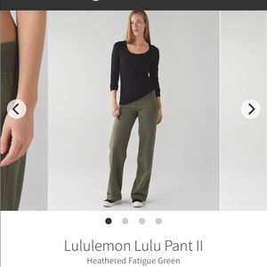 Lululemon Lulu Pant II